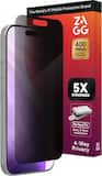 ZAGG - 4-Way Privacy XTR Glass Screen Protector for Apple iPhone 17 Pro - Clear