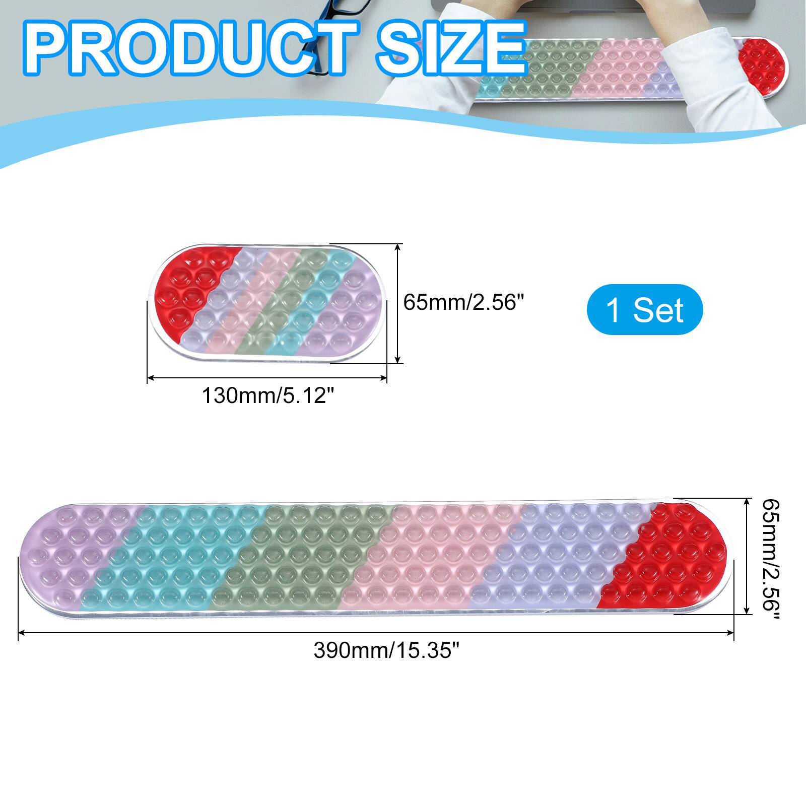 PRODUCT SIZE

- 65mm/2.56"
- 130mm/5.12"
- 390mm/15.35"

1 Set