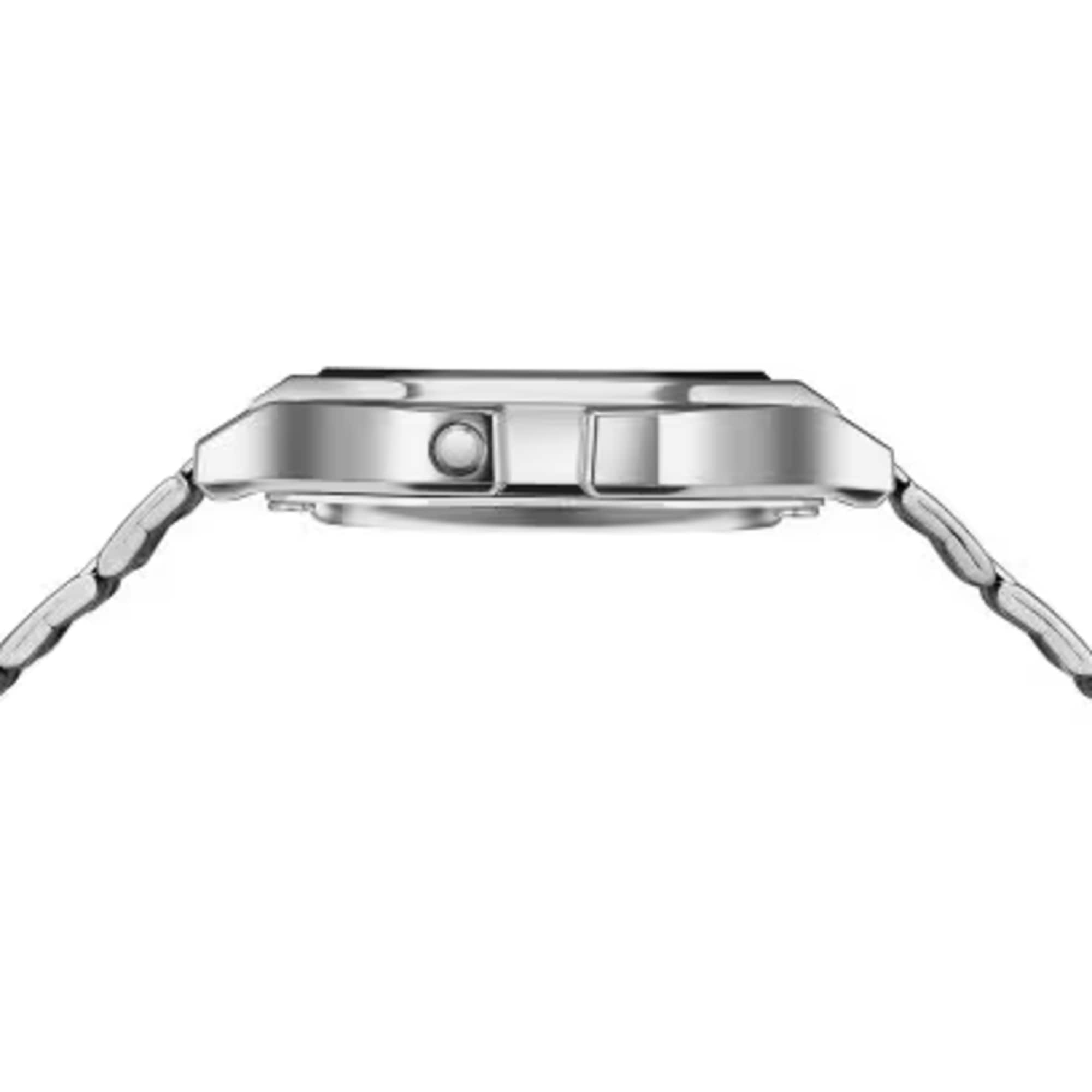 Casio Men's Digital Watch with Toned Dial A158WA 1 Silver - Best Buy