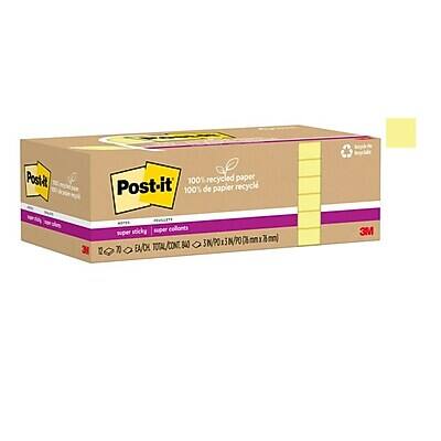 Post-it  
100% recycled paper  
Post-it 100% de papier recyclé  

sticky super collants super EA  
EA/CH  

TOTA CONT 40  
70 3 3N  
3N/POx i N PPO  

26 anl  
3M