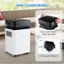 User-friendly Design 360 4 Universal Wheels Recessed Water Tank Handles