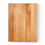 Front. John Boos - John Boos Maple Wood End Grain Cutting Board for Kitchen Prep, 24" x 18" x 2.25" - Maple.