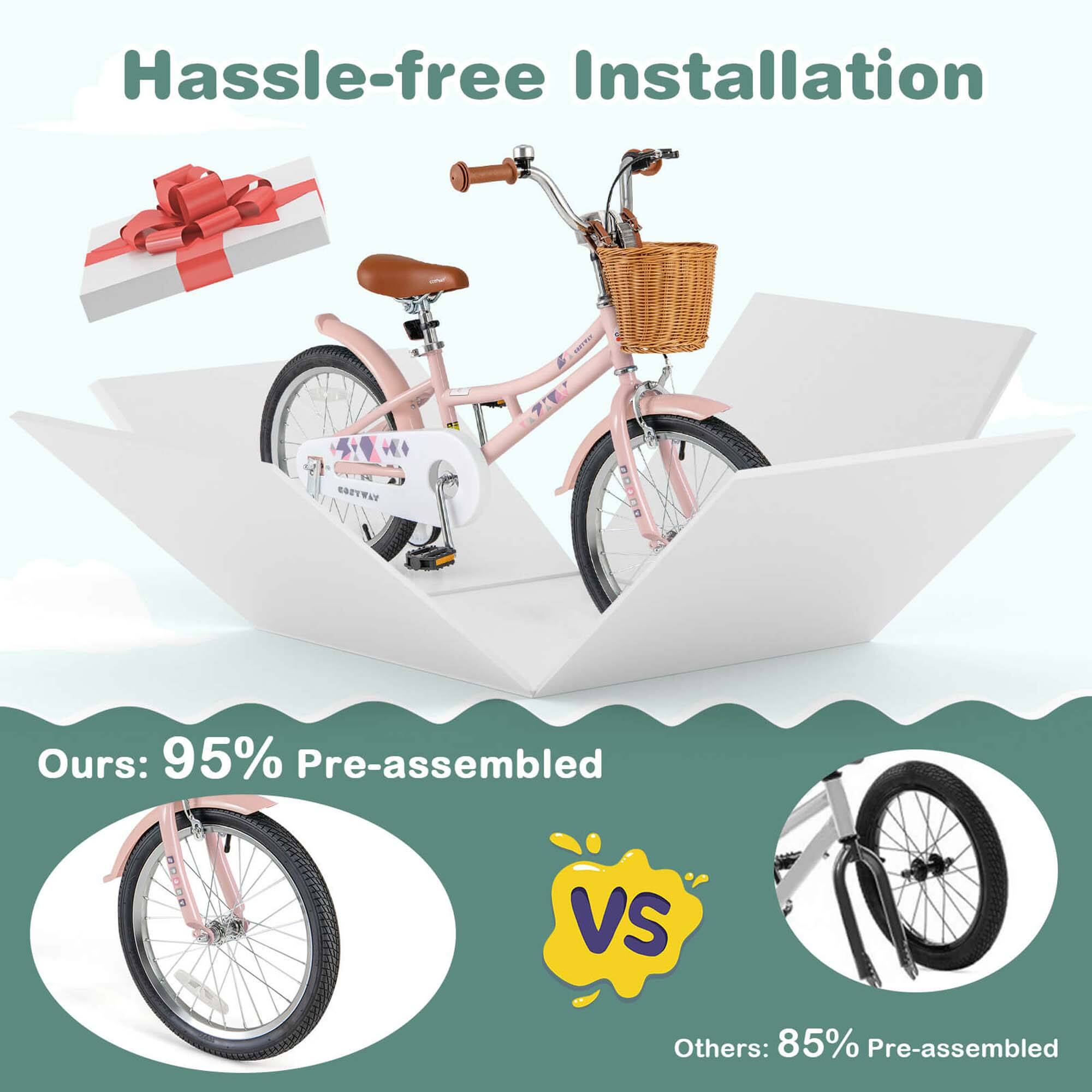 Hassle-free Installation

Ours: 95% Pre-assembled

VS

Others: 85% Pre-assembled
