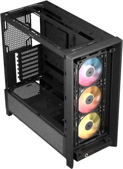 CORSAIR FRAME 4000D RS ARGB ATX Mid Tower PC Case Black CC-9011296 CORSAIR FRAME 4000D RS ARGB ATX Mid Tower PC Case Black CC-9011296