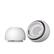 Front. Home Collection - 1 Pair Small Ear Tips Replacement Covers for Apple AirPods Pro - White.