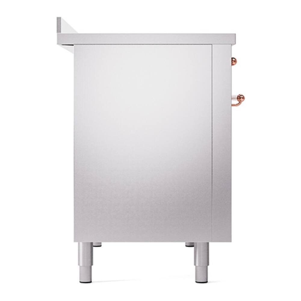 Alt View 3. ILVE - ILVE Nostalgie II 48 inch Induction Range with 6 Induction Elements (Stainless Steel) - Stainless Steel.