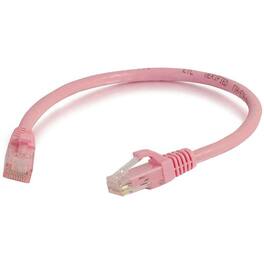 C2G - 757120040484 6-feet CAT6 Ethernet Network Patch Cable - Snagless - Unshielded (UTP) - RJ-45 Male to RJ-45 Male - Pink