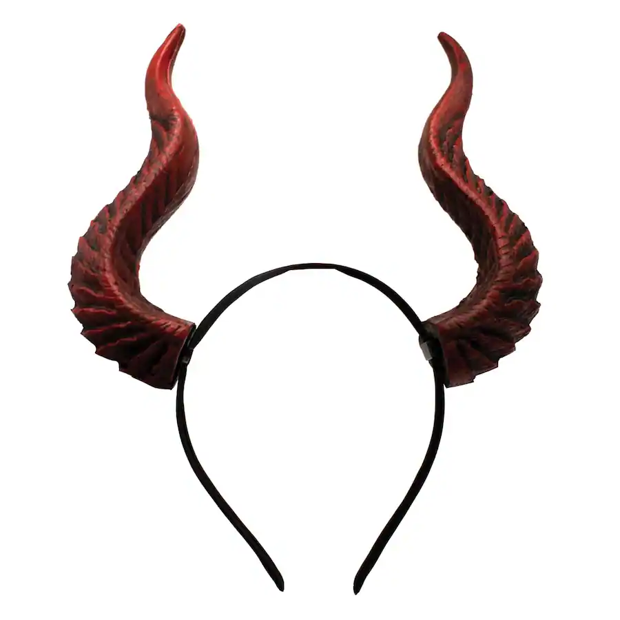 Underwraps Devil Horns Foam Adult Costume Headband Red 31451OS - Best Buy