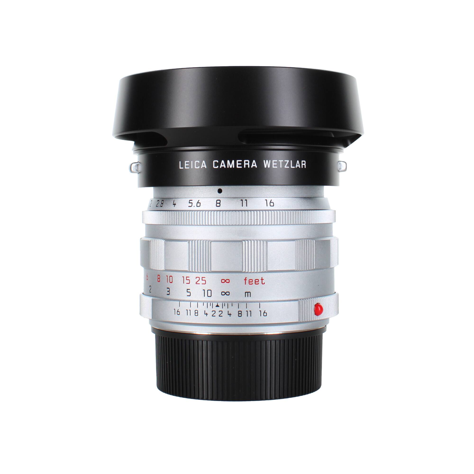LEICA CAMERA WETZLAR  
2.8 4 5.6 8 11 16  
10 15 25 DO feet E 5 10 D m  
16 11 11 4224 4 2 4 811 8 16