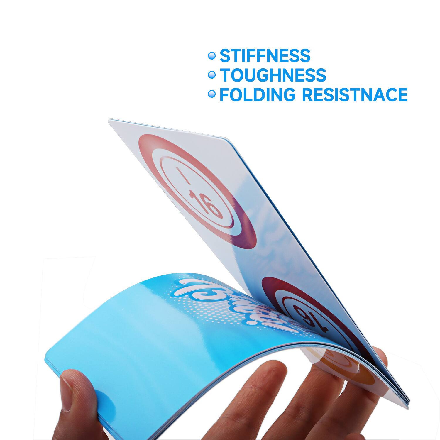STIFFNESS, TOUGHNESS, FOLDING RESISTNACE, 16, 18, 10
