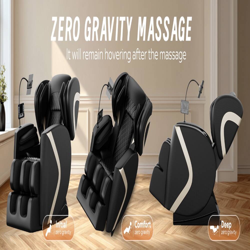 ZERO GRAVITY MASSAGE  
It will remain hovering after the massage

Initial zero gravity  
Comfort zero gravity  
Deep zero gravity