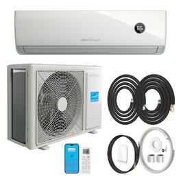 Atomi Smart - Tempestas 12,000 BTU Smart Mini Split AC & Heat Pump – R32 Refrigerant, Inverter, WiFi/App/Voice Control - White