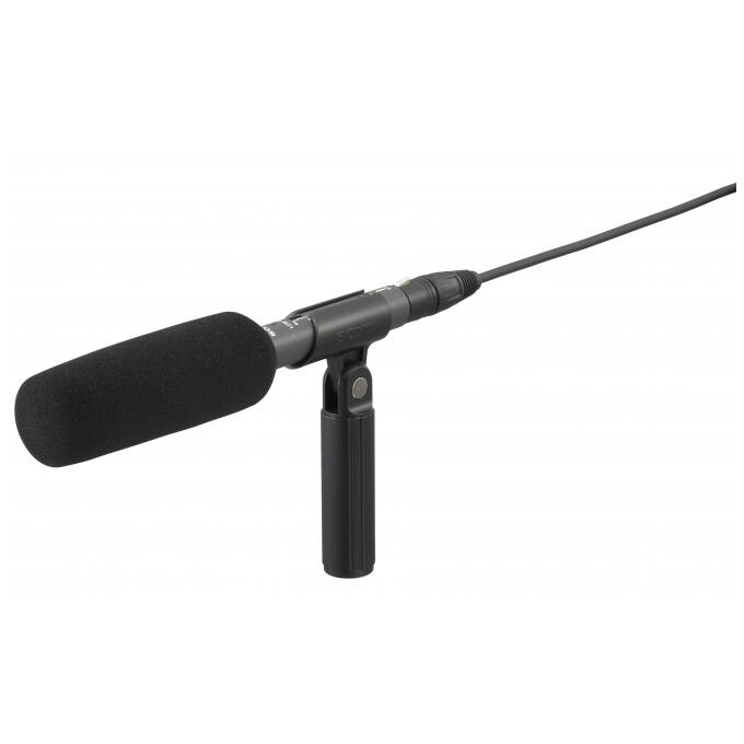 Alt View 4. Sony - Sony ECM-680S Ms Stereo Shotgun Microphone, 50 Hz to 20 Khz Frequency Response - Black.
