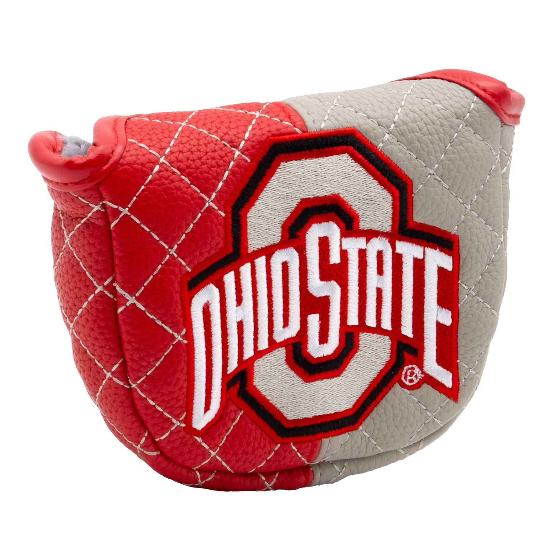 Alt View 2. Team Golf - Ohio State Buckeyes Quilted Mallet Putter Cover - Multicolor.
