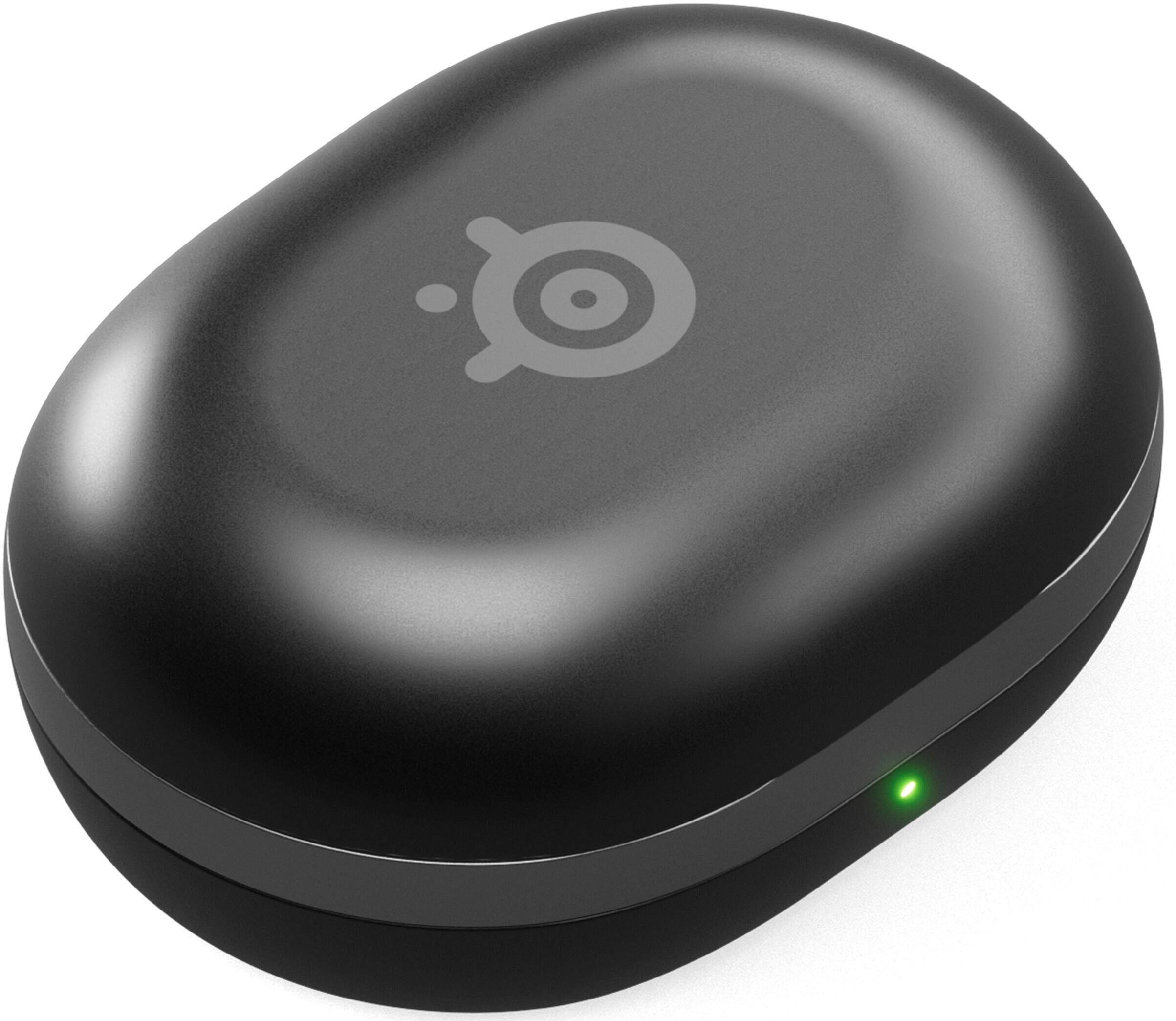 Alt View 20. SteelSeries - Arctis GameBuds True Wireless Noise Cancelling Gaming Earbuds for Xbox, PS5, PS4, PC, Switch - Black.