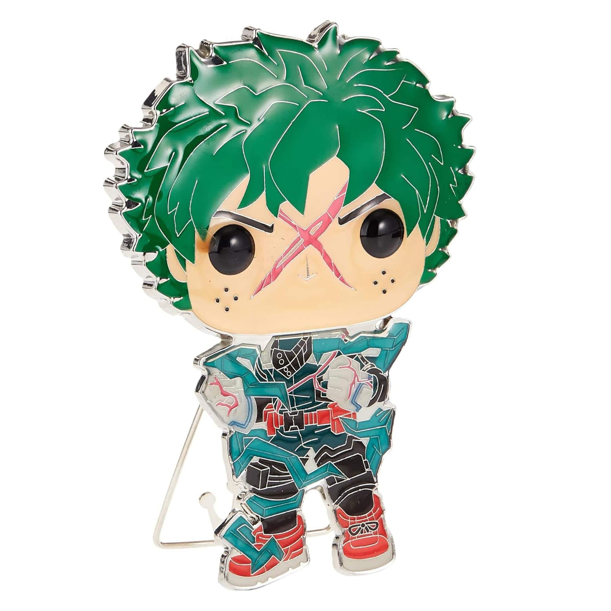 My Hero Academia 3 Inch Funko POP Pin | Izuku Midoriya Green 50244