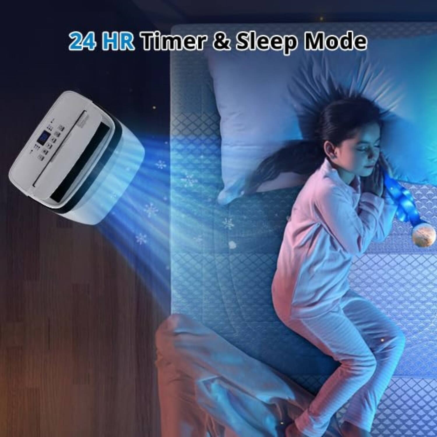 24 HR Timer & Sleep Mode