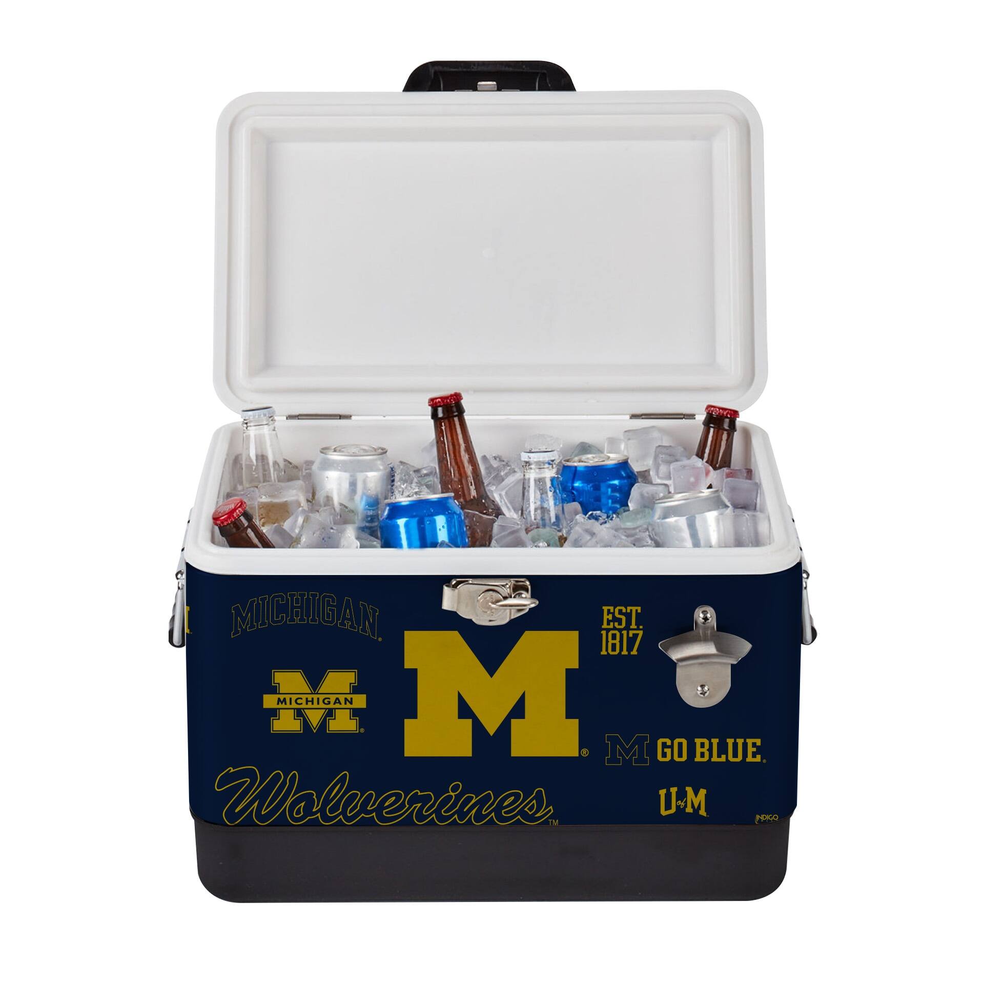 Todet MICHIGAN EST. 1817 M TAT MICHIGAN - M M GO BLUE. Wolverines U-M PEKO