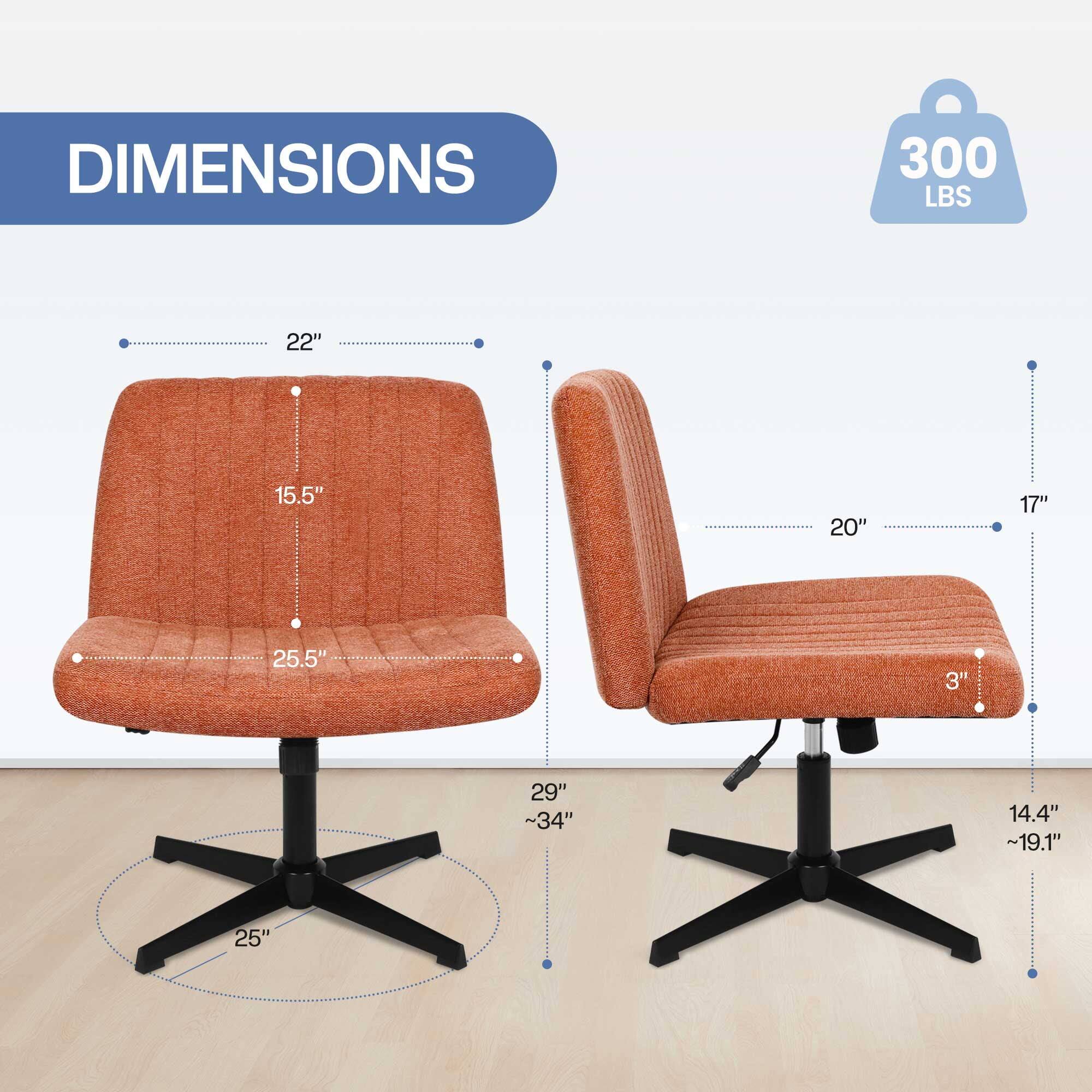 DIMENSIONS  
300 LBS  
22"  
15.5"  
20"  
17"  
25.5"  
3"  
29"  
~34"  
14.4"  
~19.1"  
25"