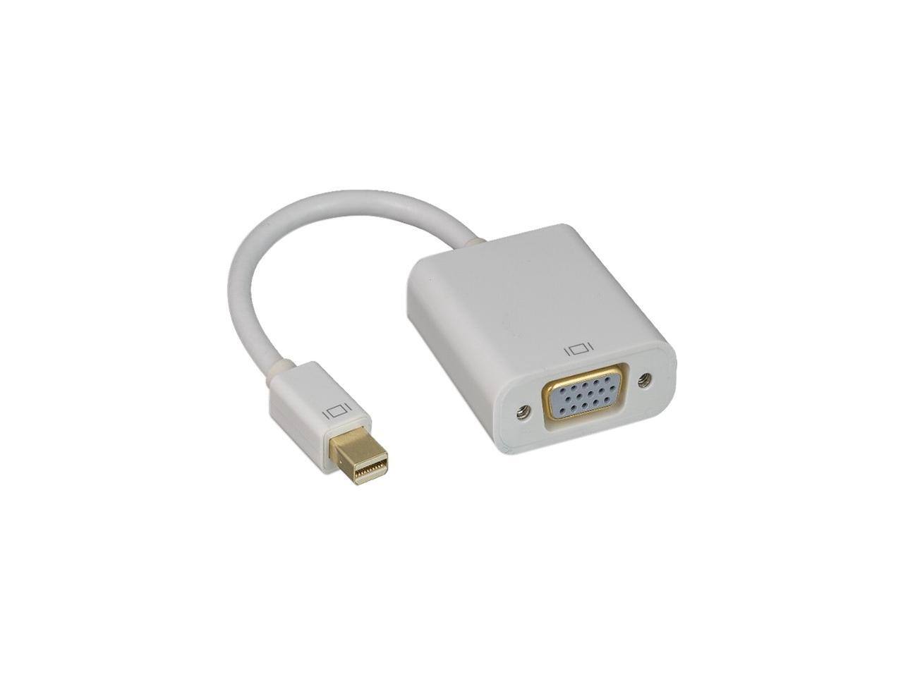 Front. Nippon Labs - Nippon Labs Mini DisplayPort To VGA Adapter, 1920x1200@60Hz, White Mini Dp to VGA, Converter, 30DP-MDP-VGA.