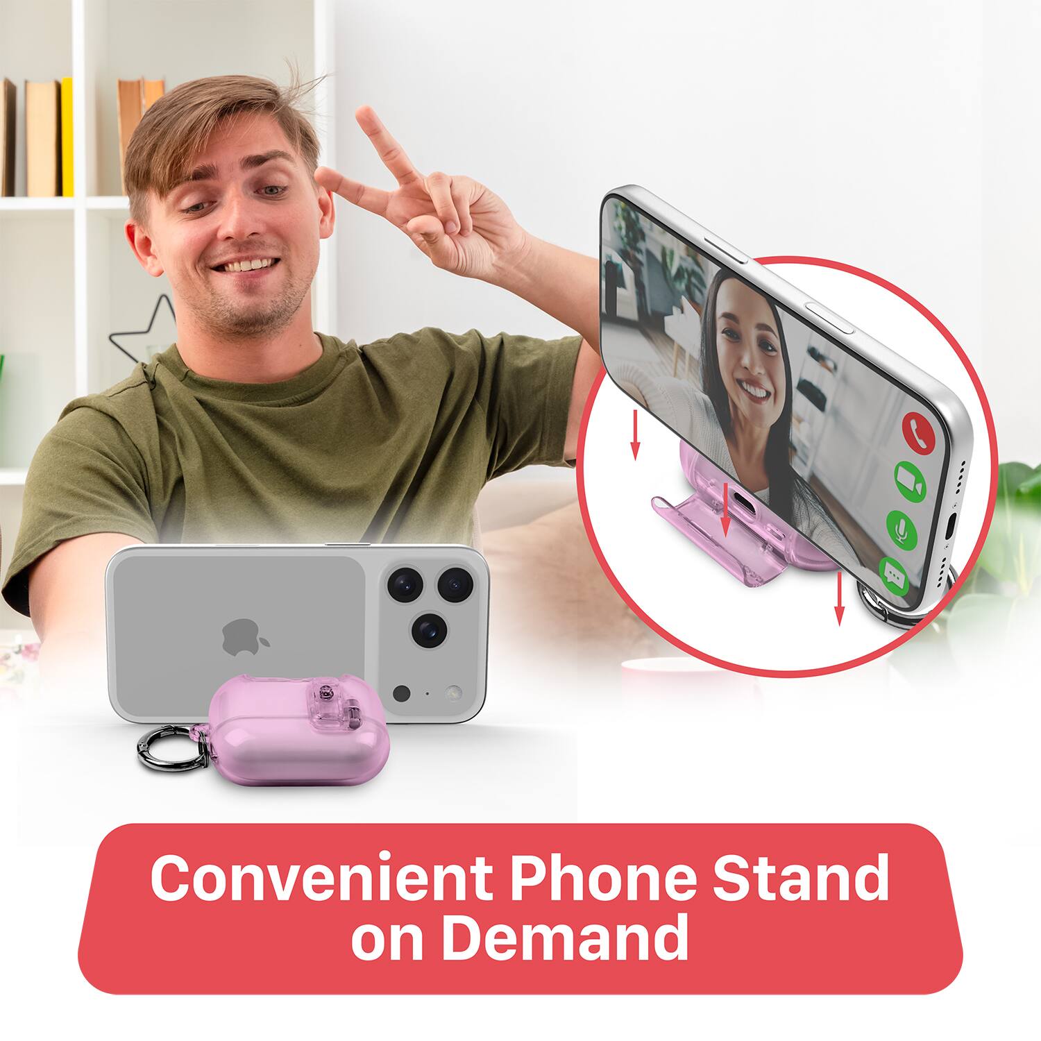Convenient Phone Stand on Demand