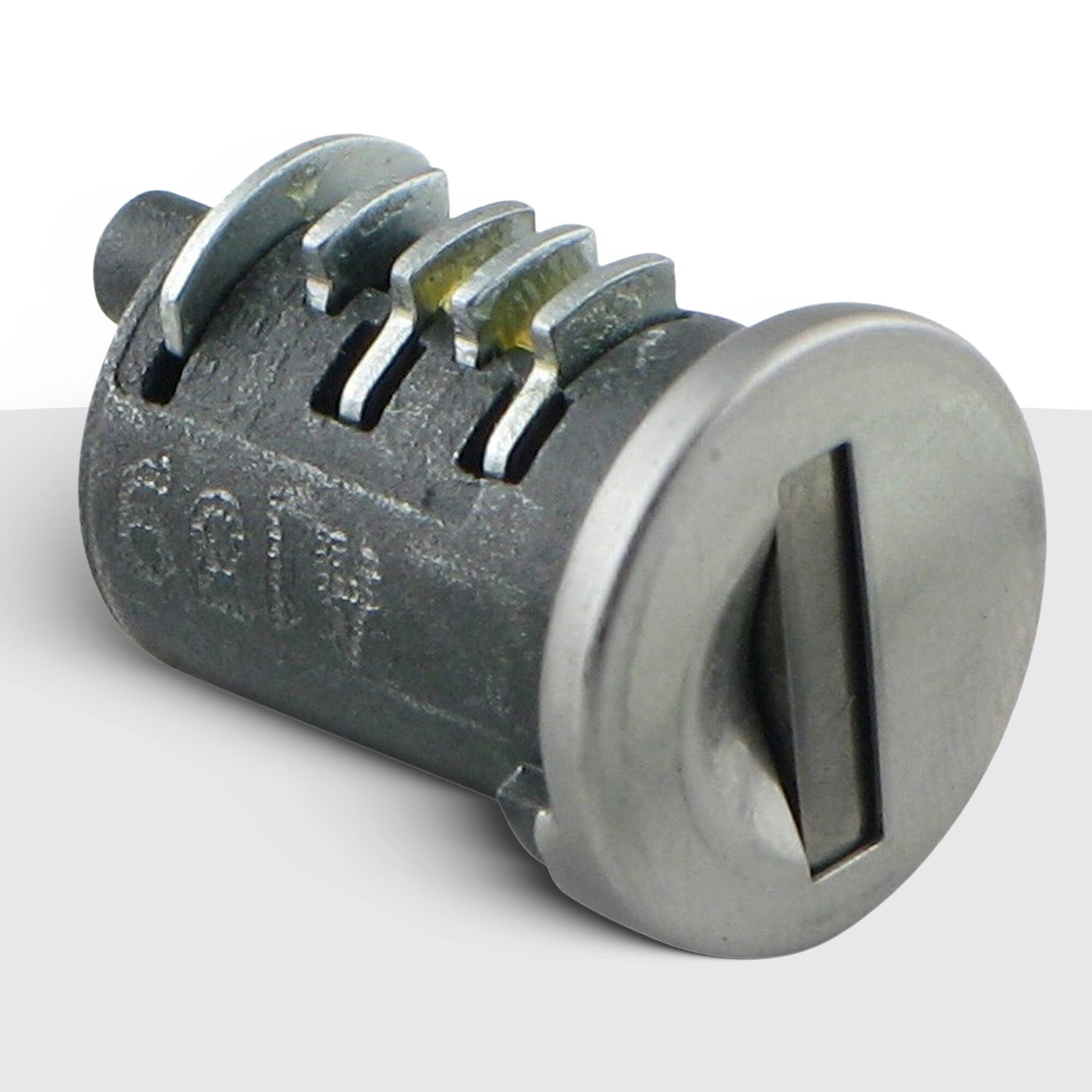 Alt View 8. Yakima - Yakima Car Rack System Component SKS Lock Cylinder Core Kit with Key (8 Pack) - Silver.