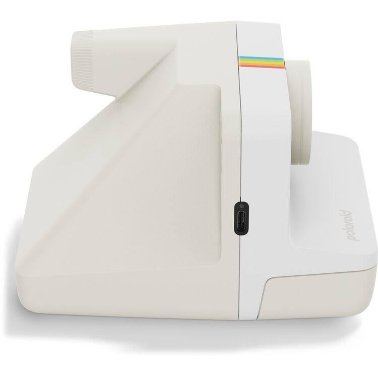 Alt View 2. Polaroid - Polaroid Now+ Generation 3 - White + Camera Bag + USB-C Adapter +  More - White.