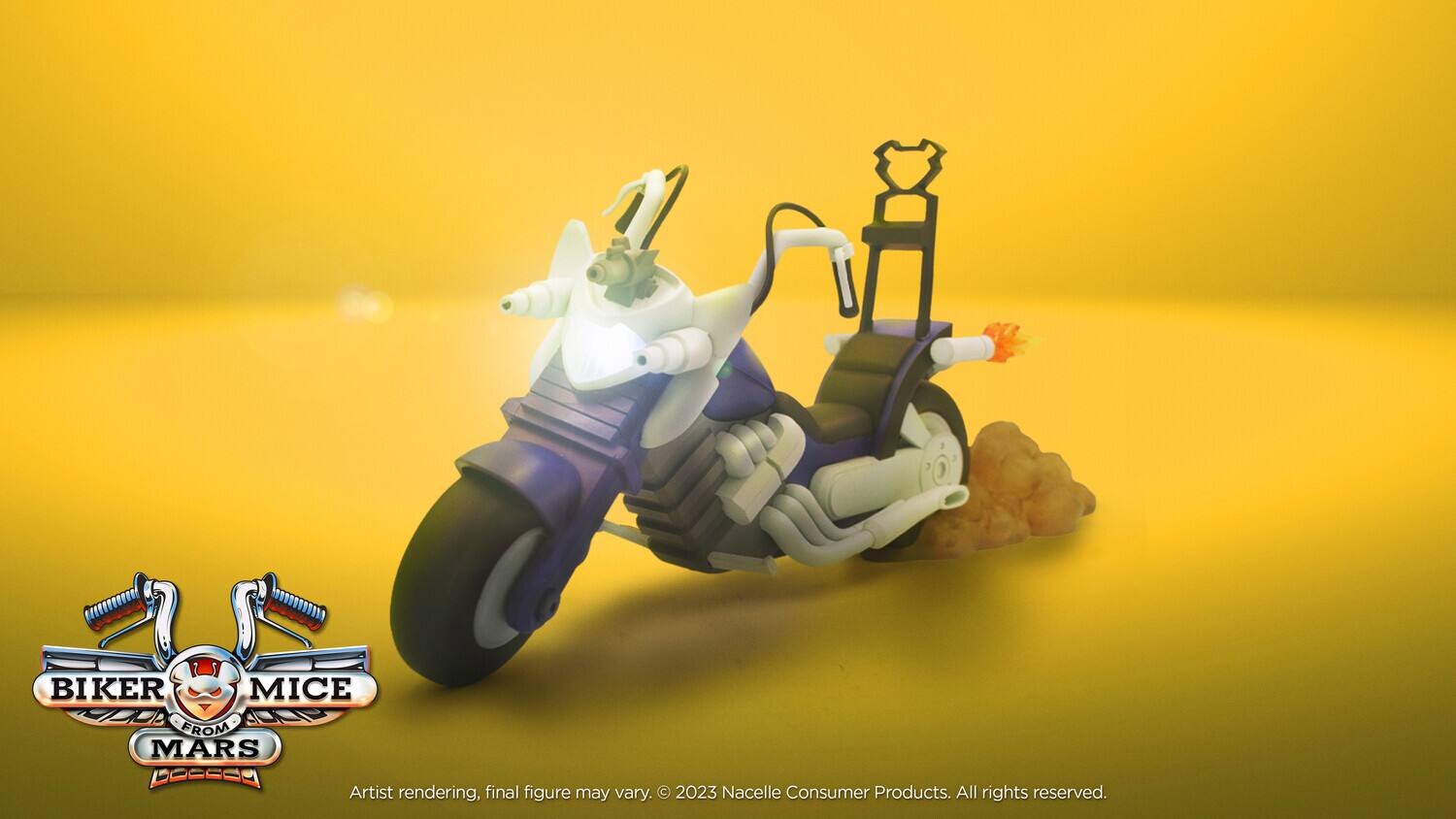 BIKER MICE FROM MARS

Artist rendering, final figure may vary. © 2023 Nacelle Consumer Products. All rights reserved.
