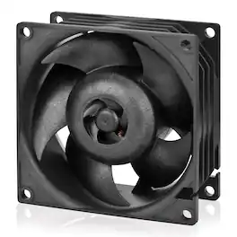 Arctic - S8038-10K Server Fan,500–10000 RPM, PWM Regulated, 4-pin Connector, 12 V DC, Rack Cooling Fan - Black
