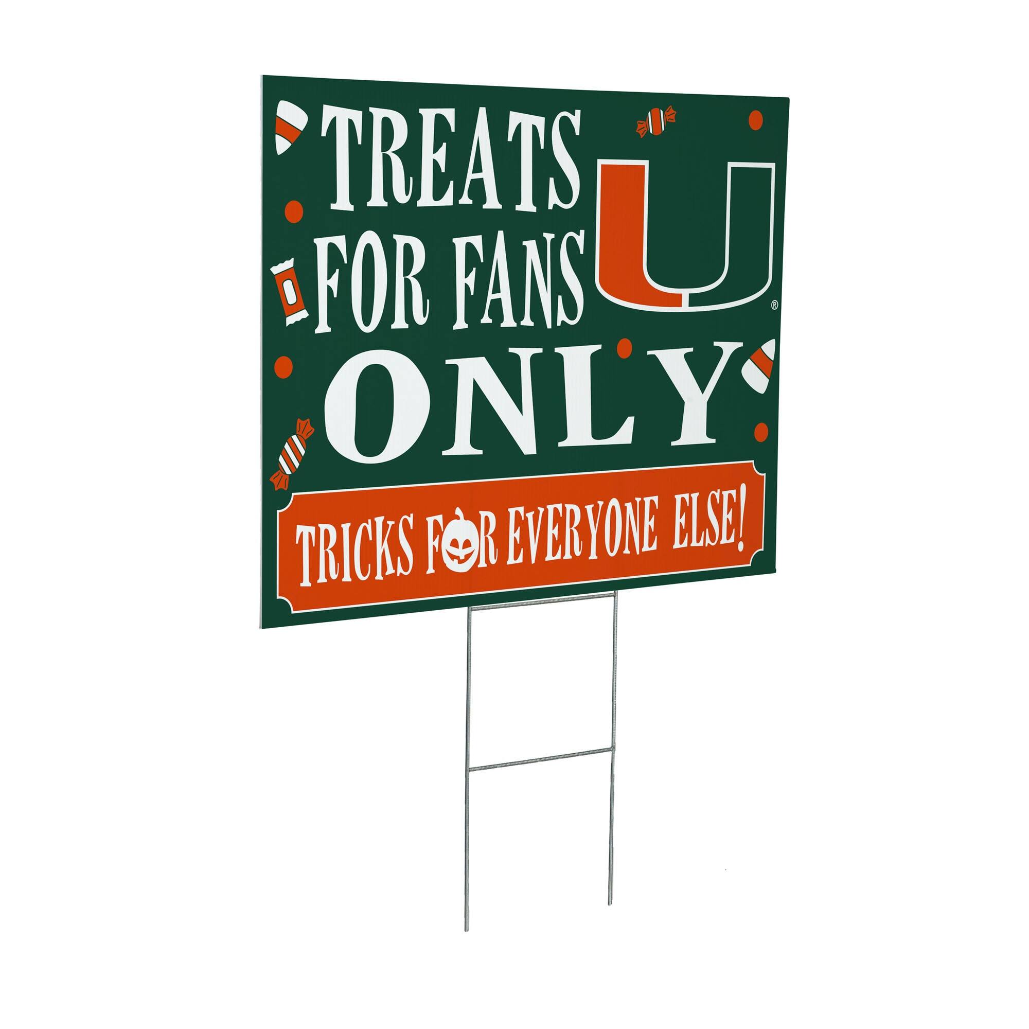 TREATS FOR FANS ONLY  
TRICKS FOR EVERYONE ELSE!