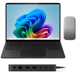 Microsoft - Surface Laptop Copilot+ PC + Arc Mouse + Surface Thunderbolt 4 Dock - Graphite