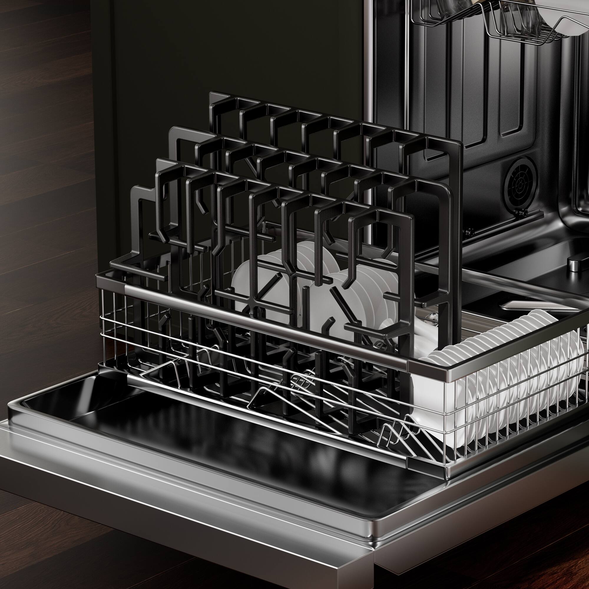 Alt View 1. Empava - 36 in. 5 Burners Recessed Gas on Glass Cooktop - Stainless Steel.