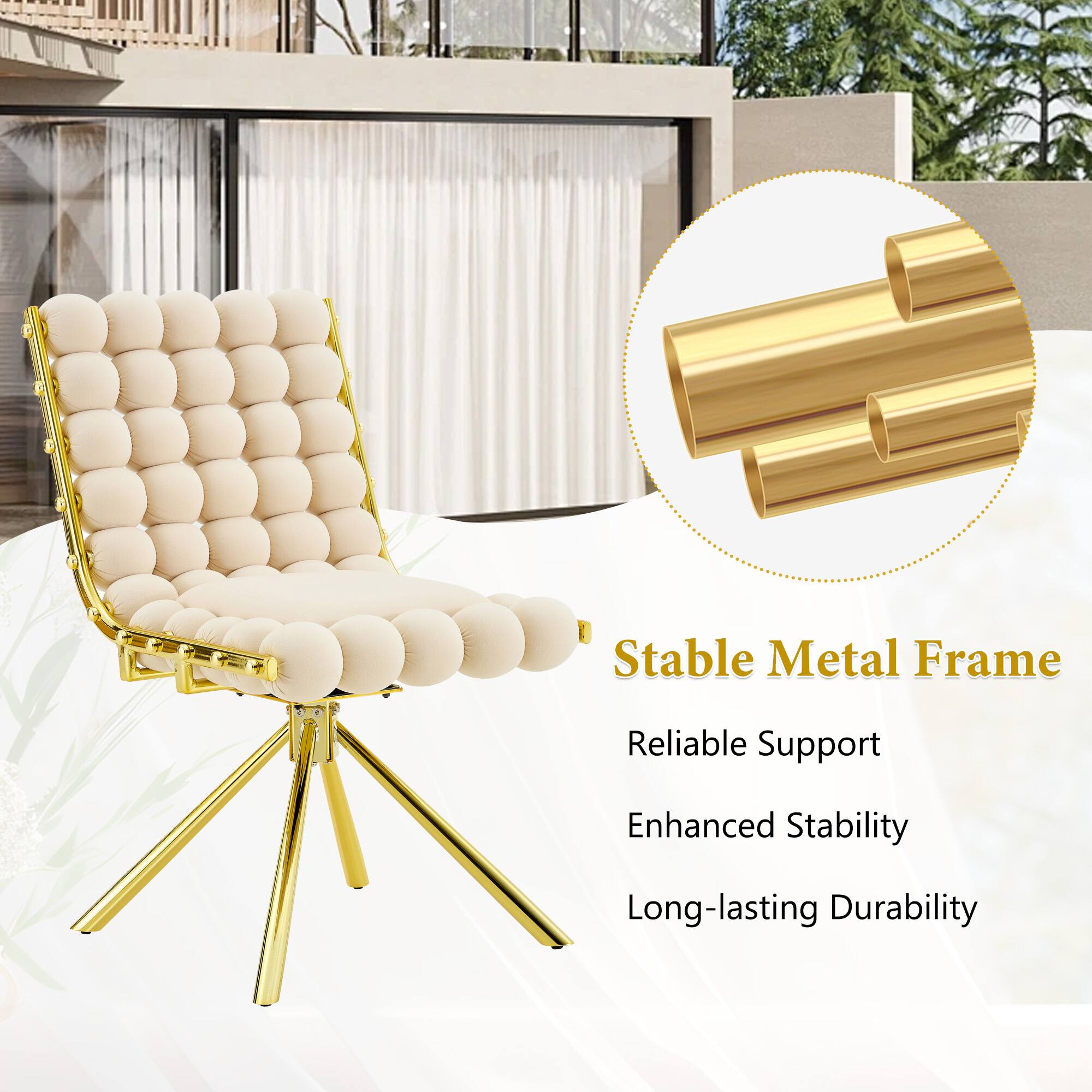 Stable Metal Frame  
Reliable Support  
Enhanced Stability  
Long-lasting Durability