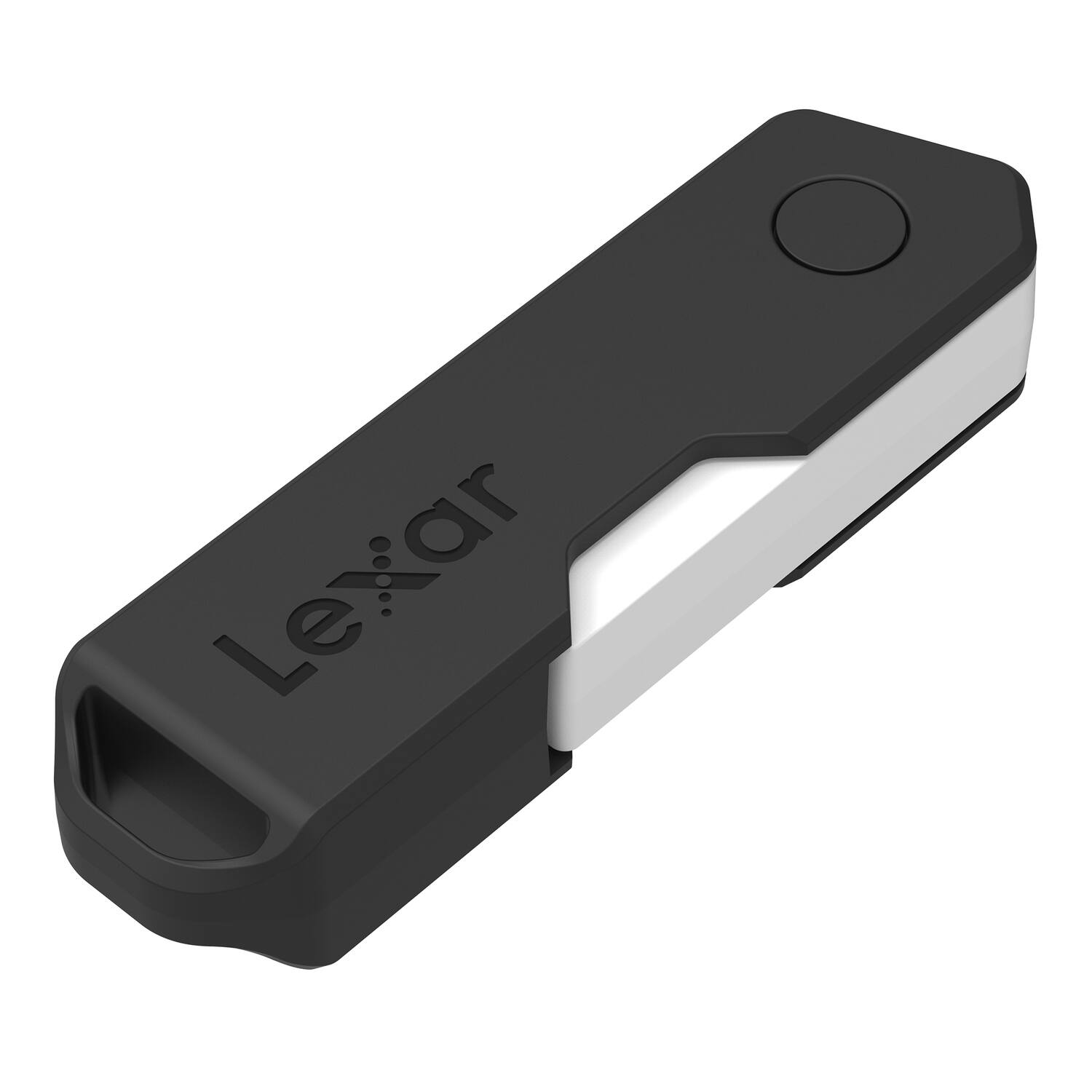 Alt View 6. Lexar - JumpDrive TwistTurn2 USB 2.0 Flash Drive 32 GB - Black.
