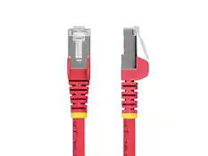 Front. StarTech.com - StarTech 6ft Red CAT6a Ethernet Cable Model NLRD-6F-CAT6A-PATCH.