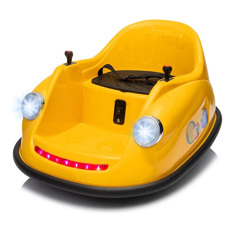 Acekool - 12V Bumper Car, Electric Toy Ride on Battery Car with Kids w/Parent Remote Control