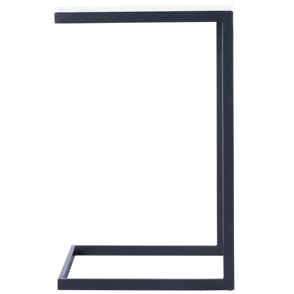 Alt View 4. Butler Specialty - Lawler Marble C- Side Table - Black,White.