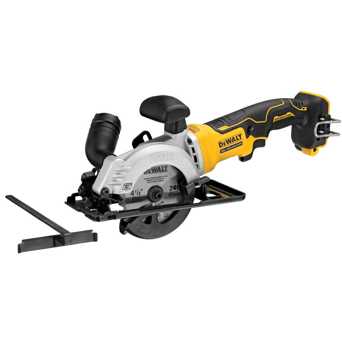 DEWALT  
DEWALT 20V BRUSHLESS  
BRUSHLESS  
4 1/2"  
24T