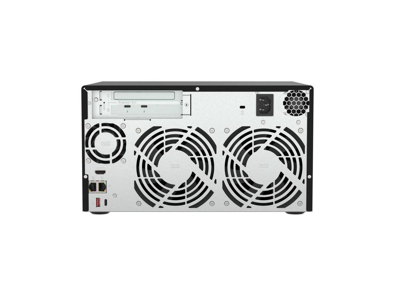 Alt View 6. QNAP - QNAP TVS-h874T-i7-32G NAS Storage System TVSH874TI732GUS.