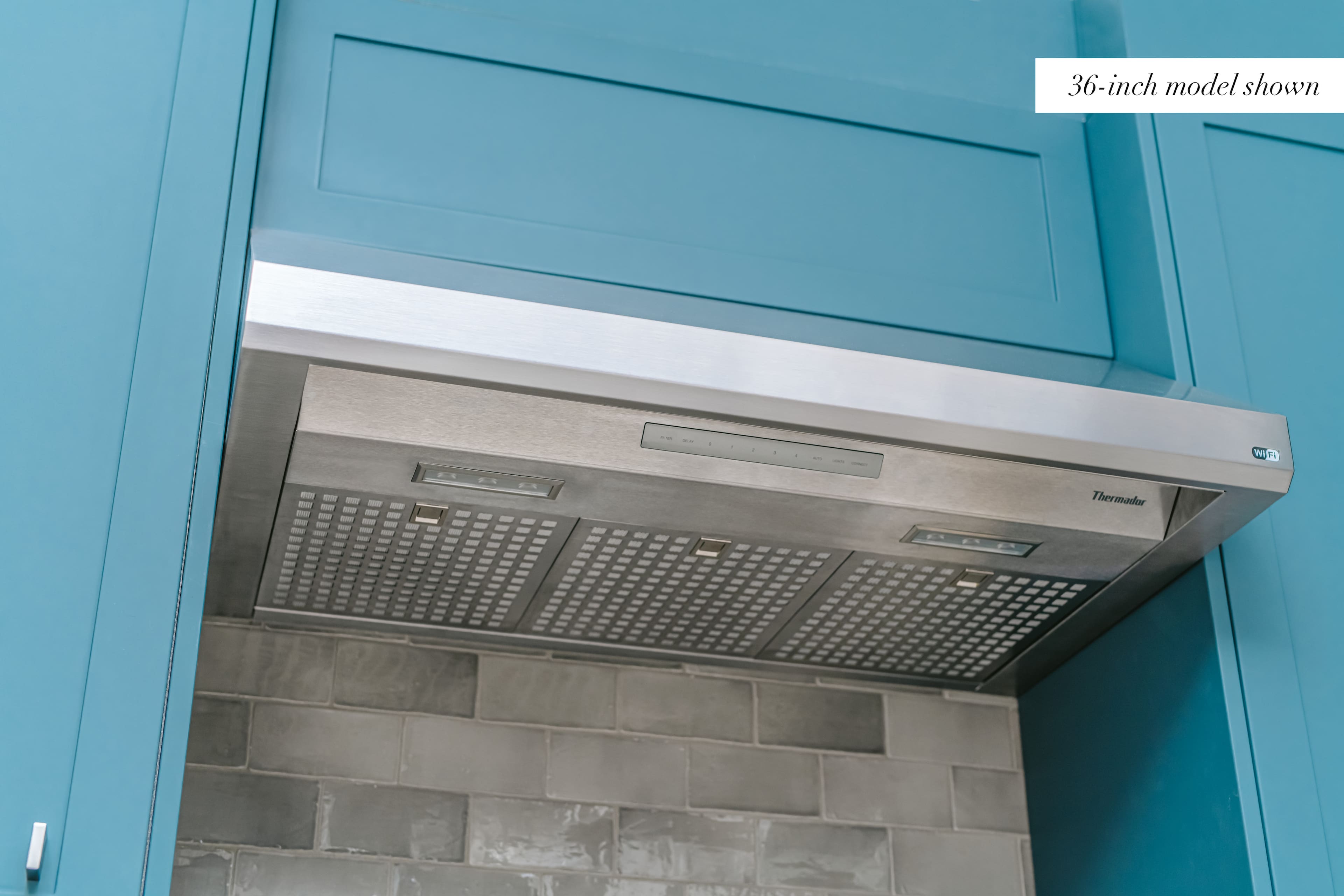 The text on the image reads "36-inch model shown."