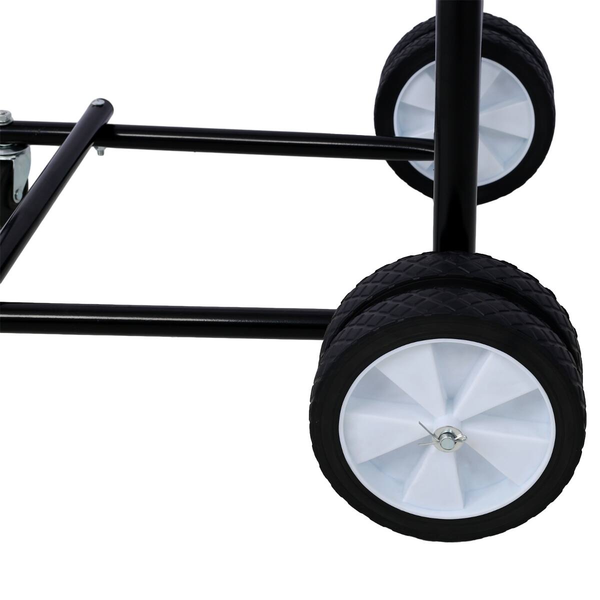 Ropilly Outboard Motor Stand with Wheels, Steel Outboard Engine Carrier ...