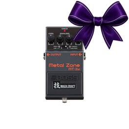 BOSS - MT-2W Compact Dual-Stage Gain Circuit Analog Design Waza Metal Zone Pedal