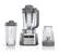 Angle. Ninja - TWISTi, High-Speed Blender Duo with 5 Auto-iQ Programs - Platinum.