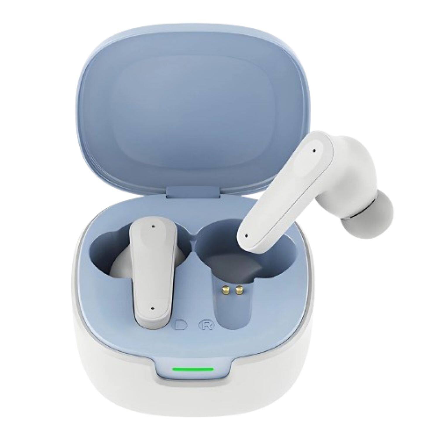 Front. Home Collection - Translation Earbuds – 144 Languages Instant Translate Smart Bluetooth Headphones – White.