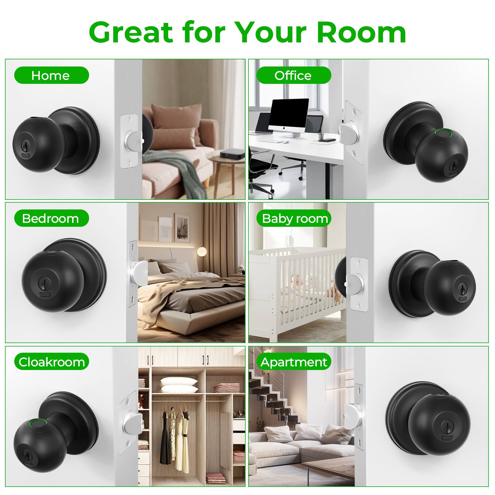 Great for Your Room
Home
Office
Bedroom
Baby room
Cloakroom
Apartment