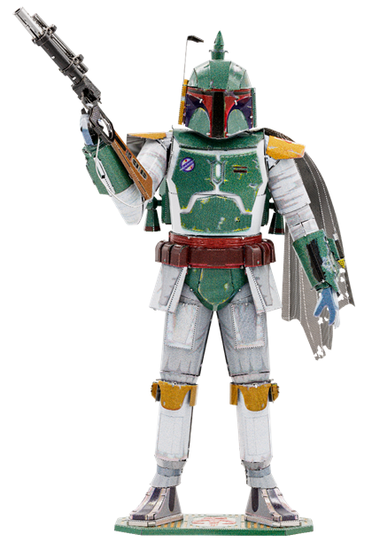 Metal Earth - Premium Series Star Wars Boba Fett 3D Metal Model Kit Fascinations - Silver price history on PriceWatchPro