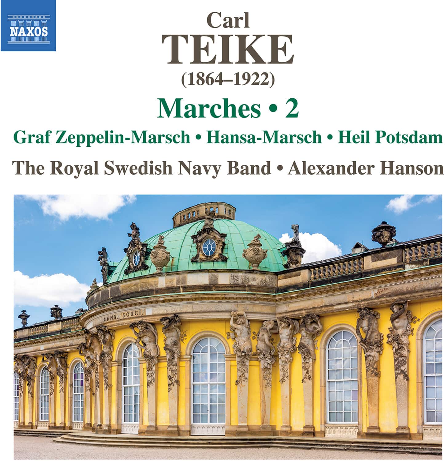 Royal Swedish Navy Band - Teike: Marches, Vol. 2 - Graf Zeppelin-Marsch; Hansa-Marsch; Heil Potsdam  - COMPACT DISCS [CD] price history on PriceWatchPro