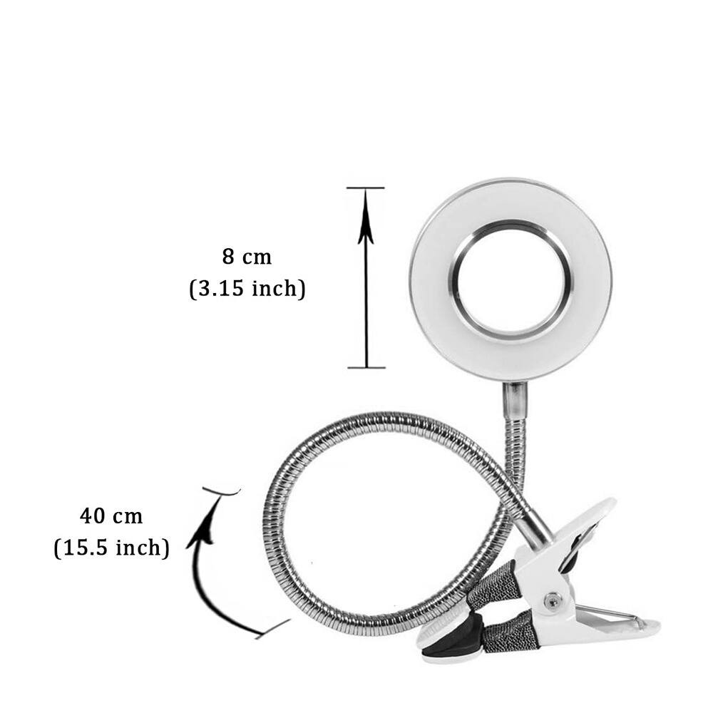 8 cm (3.15 inch)  
40 cm (15.5 inch)