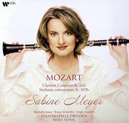 Sabine Meyer - Mozart: Clarinet Concerto, Sinfonia Concertante K. 297b - VINYL LP