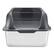 Alt View 5. VEVOR - Cat Litter Box, 6 inches Deep, XL Extra Large Stainless Steel Cat Litter Box with Scoop - Dark grey.
